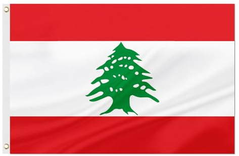 Drapeau du Liban 90 x 150 cm