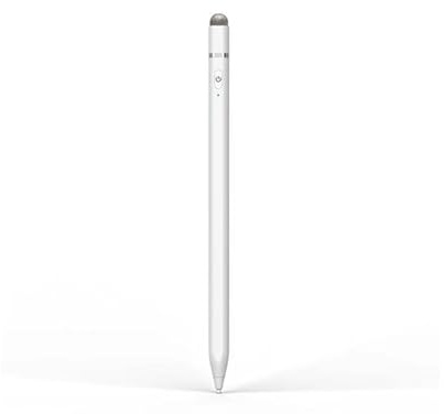 Eingabestift, kompatibel mit iOS, Android und Windows, ergonomisches Design, Präzision auf Touchscreens, Weiß