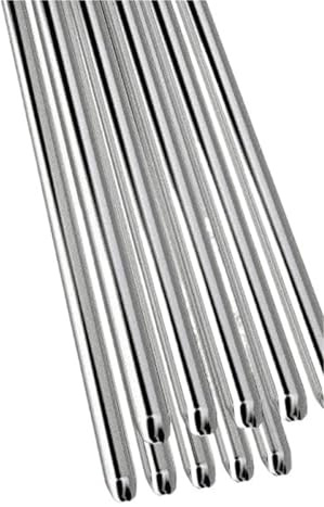 TIG-svetsstav i aluminium, svetsstavar med flussmedel, paket 10 st svetsstänger, 50 cm, 1,6-2,5 mm(2.0mm X 330mm)