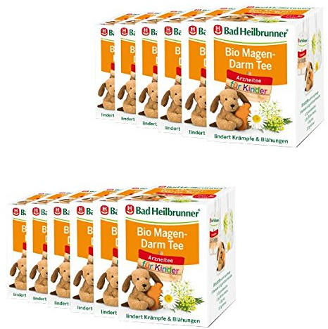 Bad Heilbrunner? BIO Magen-Darm Tee f?r Kinder - 12er Pack