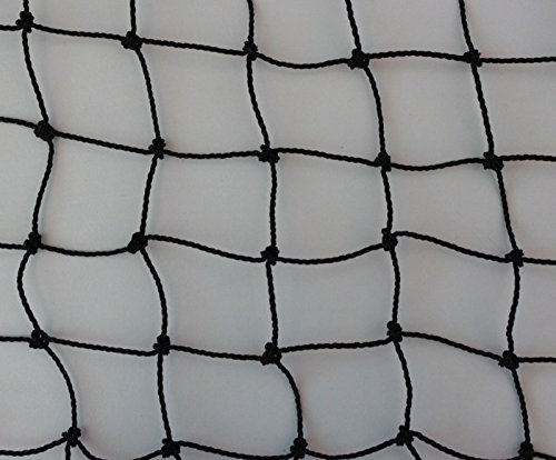 PieloBa Geflügelzaun Geflügelnetz Hühnerzaun schwarz Küken Masche 3 cm Stärke: 1,5 mm Größe: 2,00 m x 50 m