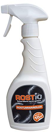 Rostio Ruggine & Primer, flacone spray | convertitore di ruggine altamente efficace | 500 ml (1 pezzo)