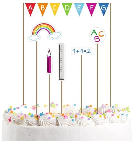 amscan Kuchendeko Einschulung Schulanfang ABC