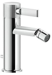 Gessi Inciso- Bidet-Einhebelmischer, mit Ablaufgarnitur 1 1/4, Ausladung 108 mm, 58007, Farbe: Chrom