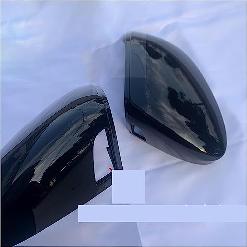 KCKEM Auto Spiegelkappen für VW Golf 8 MK8 2020 2021,Auto Außen Links/Rechts Seitenspiegel Gehäuse Rahmen Rückansicht Shell Rahmen,D