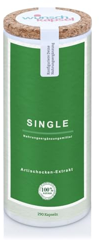 Wunschkapsel SINGLE Artischocken-Extrakt - 290 Kapseln Inhalt