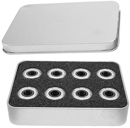 Yweyyerw 16 Stück Serie 608 ABEC-11 6 Keramik-Kugellager für Skateboards, lange Eislaufrollen, Kugellager, Skateboard-Kugellager