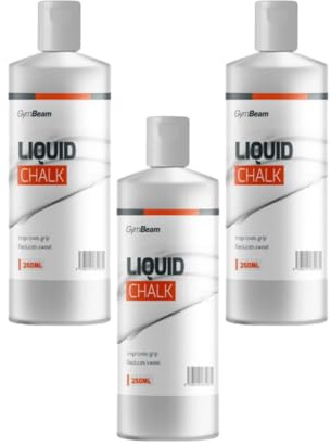GymBeam Liquid Chalk - 250ml Flüssigkreide für viele Anwendungen & maximalen Grip beim Sport, Klettern, Bouldern, Calisthenics, Turnen & Pole – Magnesia, schnell trocknend, staubfrei & lang haltend