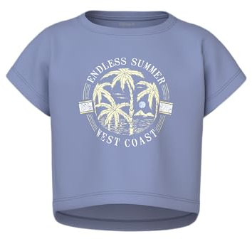 NAME IT Mädchen Nkfvilma Capsl Crop Top F1 Noos Nkfvilma Capsl Crop Top F1 Noos (1er Pack)