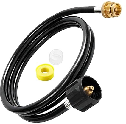 Manguera para botella de propano - tubo de gas propano | piezas adaptador tanque 1,8 m para quemador antorcha estufa camping jardín parrilla portátil terraza