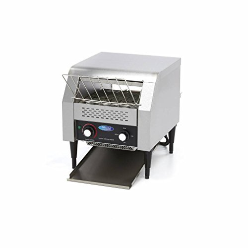 Maxima Gastro Toaster - Förderer - 300 Scheiben/H - Einstellbare Geschwindigkeit - inkl. Krümelschale