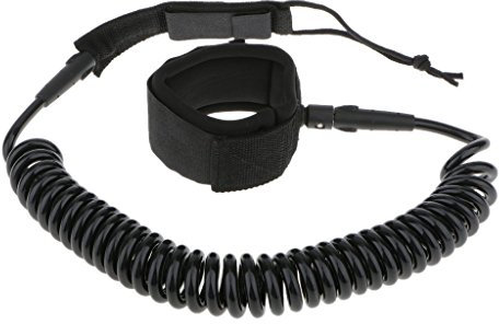 Yundxi 8mm Coiled SUP Leash Fußschlaufe Paddelboard Leash Stand Up Paddle Board Leash SUP Leash Handgelenkschlaufe für SUP-Board Halteleine Stand-up Paddle Surfen