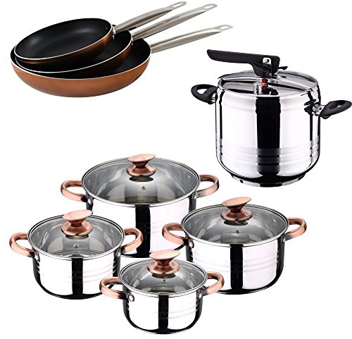 San Ignacio Batería De Cocina Cromado Talla Única