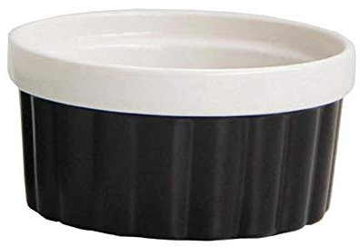 Tubayia Souffle - Molde de porcelana, color negro