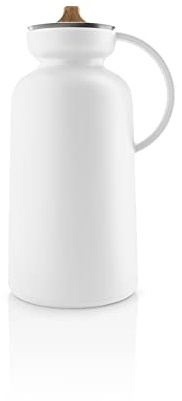 EVA SOLO | Silhou. Isolierkanne 1l White | Zu 100% tropffreie Isolierkanne mit Stahleinsatz | White