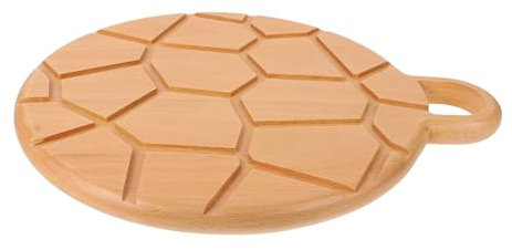 ABOOFAN 1Stk Choi-Brett schneidebrett schneidbrett holzschild holzbohlen küchen armatur stullenbretter holz plank board panelen Buche Küchenutensilien Tafel Protokoll