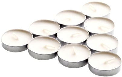 20st Kleine Kerze Ungez?hertes Teelicht Teewärmer Verwenden Kerzen Bienenwachs Tee Lichter Tee Wärmende Kerze Weiße Kerzen Schabbat-kerzen Mini- Tee Kochen Weißer Tee Gewidmet