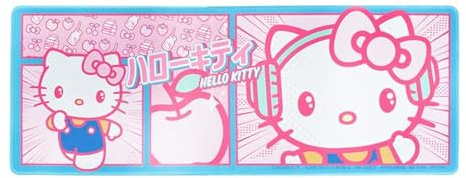 Paladone Hello Kitty 13289 Skrivbordsunderlägg, Flerfärgad, 80 x 30 cm
