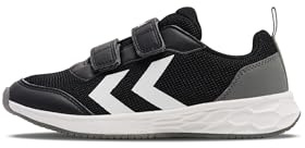hummel kardborreband, sko, turbo runt, barnstorlek, GRÅ, 36 EU