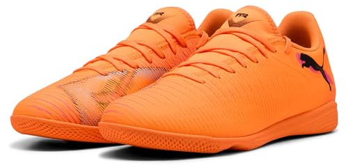 Puma Future 8 Play It - Tenis de fútbol Unisex, Heat Fire Puma Black Ravish, 41 EU