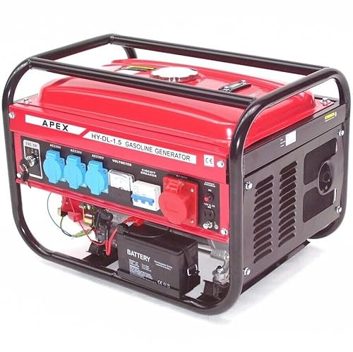 Benzin Stromerzeuger Elektro-Start 9500E Generator 230V 400V Stromaggregat 66265 AWZ