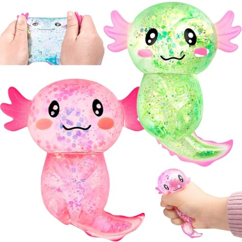 Klämboll, squishy stressboll, anti-stressboll barn, Diamonds Squeeze Squishy anti-stressbollar,2 stycken