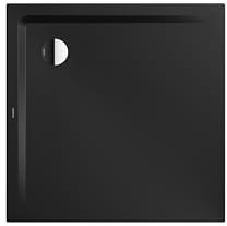 Kaldewei SUPERPLAN 1848-5, Duschwanne mit Wannenträger extraflach, 90x90cm, 384847980676, Farbe: schwarz matt 100