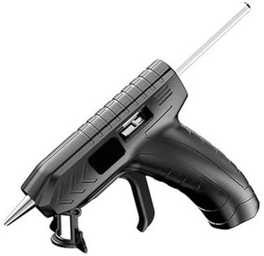 HPHPH Hot Glue Gun, Cordless Hot Melt Glue Gun 3.6V 40W Hot Melt Glue Tool USB Rechargeable Heat Temperature Tool Craft DIY Repairing Tool for DIY Craft Projects and Home Quick Repairs