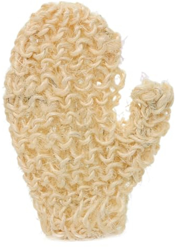 SAFIGLE Shower Gloves Exfoliating for Women Gloves Sisal Bath Shower Scrubber Washcloth Body Peeling
