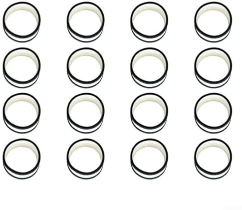 Besttoolifes Polierring aus Lammwolle, Poolball, 16/22 Stück, Zubehör mit Billard für Ballreinigungsmaschine, langlebiges Set, kompatibel mit 16ball Plus English 22 Ball (16 Ball)