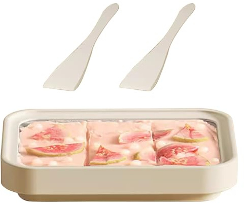 Macchina per gelato a rotolo, in acciaio inox, per yogurt e friggere, per uso domestico, per panettieri, strumento da dessert, rullo da cucina con design antiaderente, accessorio per dessert per
