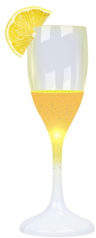Générique Tasses lumineuses, tasses lumineuses, Coupe à champagne lumineuse colorée de 120 ml, Flûtes à Champagne, verres à boire, verres activés par liquide pour anniversaire, noël, Halloween