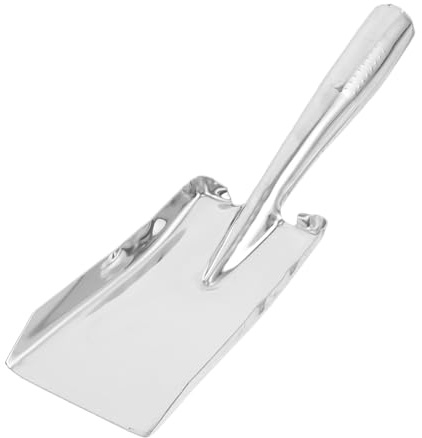 NUOBESTY Pala Giardino in Acciaio Inox per Giardinaggio e Piantagione Vanga da Scavo Pratica e Resistente alla Corrosione Impugnatura Ergonomica
