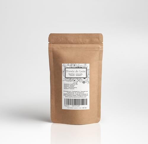 Quality Food. Infusiones a Granel de Diente de León. Remedio Natural. (60 gr)