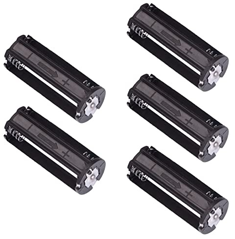 Switch Electronics Lot de 5 supports de piles cylindriques ronds ouverts pour 3 piles AAA