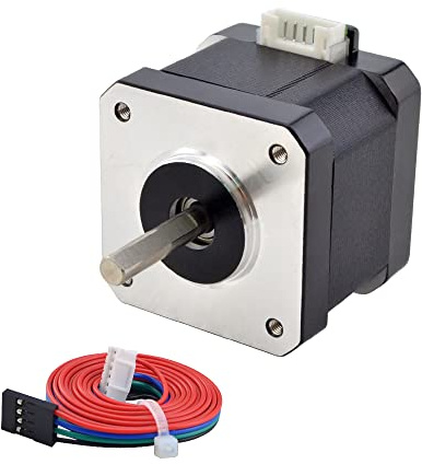 STEPPERONLINE E Series Nema 17 Schrittmotor 0,9 Grad 30Ncm 1.5A 42 * 38mm | Stepper Motor für 3D-Drucker CNC