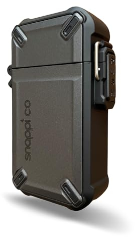 Snappi Co® Waterproof Electric Arc Lighter | Extendable, Heavy Duty & Windproof for Outdoors, Camping & BBQ’s | USB-C Rechargeable EDC