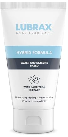 INTIMATELINE | Lubrax - Intmo Gleitgel für Analverkehr, auf Silikon- und Wasserbasis, mit Aloe Vera, 50 ml