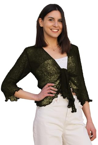 creazioni unique Cardigan Donna Primaverile Estivo Cardigan Donna Elegante in Rete di Viscosa Termica con Essenza di Fiore di Ciliegio
