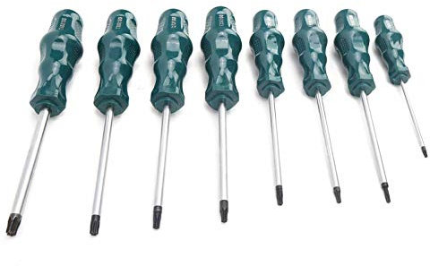 Juego de Destornilladores de Estrella, Kit de Herramientas de Reparación de Automóviles Magnéticos, Herramienta Manual Automotriz, 8 Uds.