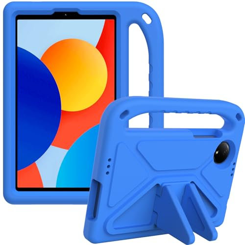 YRH Custodia per Redmi Pad SE 8.7 pollici 2024 con supporto antiurto Custodia per bambini per tablet Xiaomi Redmi Pad SE 8.7 4G (blu)