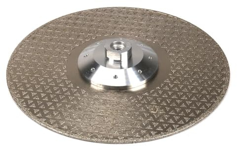 Dischi da taglio diamantati per smerigliatrici an 1 pz 100-230 mm disco abrasivo diamantato elettrodeposto M14 flangia lama for granito marmo ceramica 100/115/125/180/230 mm, 100 mm 8 fori grana 60(23