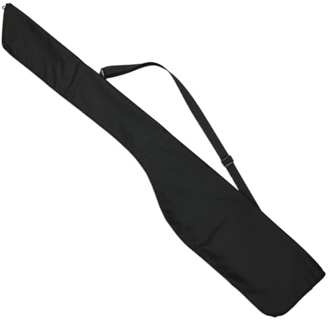 Qyljeiwred Angelrutenetuis und -schläuche – Nylon-Hülle, reißfeste Reisetasche, leicht, tragbarer Organizer für Angler, Schwarz, Refer to Description, Uni