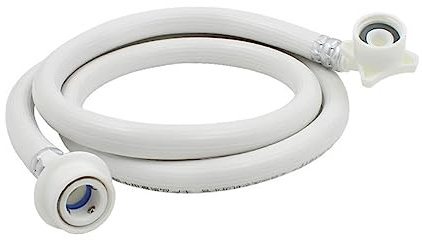 HAMPPLIES Tubo Flessibile per Ingresso Acqua Lavatrice in PVC Resistente e Esplosione con Doppia Fibbia Rinforzata per Lavatrici Automatiche Tubo Prolunga Stabile e Flessibile per