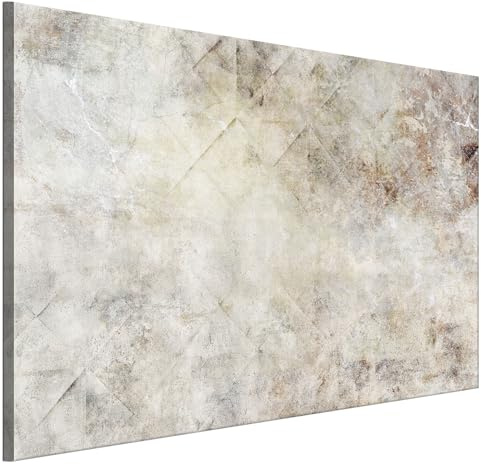 LUMASOUL Wandbilder Wohnzimmer Leinwandbild Mandala 21 120x80 cm | 1-teiliges Bild für Schlafzimmer, Flur, Büro und Küche, modernes Foto-Motiv