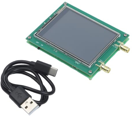 Generador de señal RF, sintetizador de frecuencia, fuente de bajo ruido de 23,5-6000 MHz, pantalla táctil, salida de -4 a 5 dBm, puerto SMA, para pruebas de laboratorio