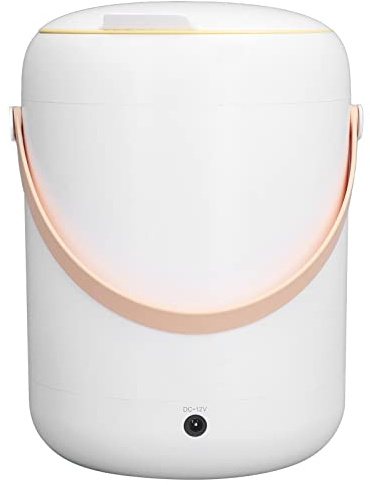 Mini lavatrice portatile, capacità 3 l, rondella a turbina a ultrasuoni, rondella intelligente per biancheria intima, per appartamento, lavanderia, campeggio, camper, viaggi, bambino (bianco)