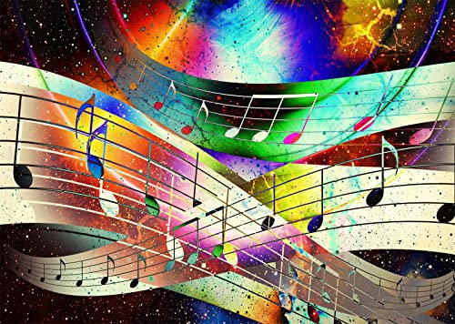 CORTOTO 2,7x1,8m stoff Musik Hintergrund Bunte Musik Hintergrund Karaoke Party Dekorationen Hintergrund Fotografie Adults Kids Birthday Baby Shower Newborn Women Wedding Foto Booth Requisiten