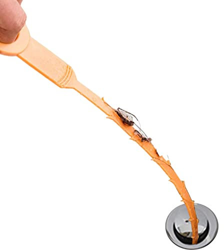 Shower Drain Unblocker | Drain Opener for Hair Snake Tool | 21 Inch Tub Drain Removal Tool Sink Snake Cleaner Hair Cleaner