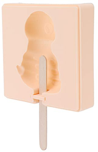 Stampi per gelato, Coperchio rimovibile, impilabile, design a forma di cartone animato, adatto for gelati, caramelle, biscotti, torte e altro ancora